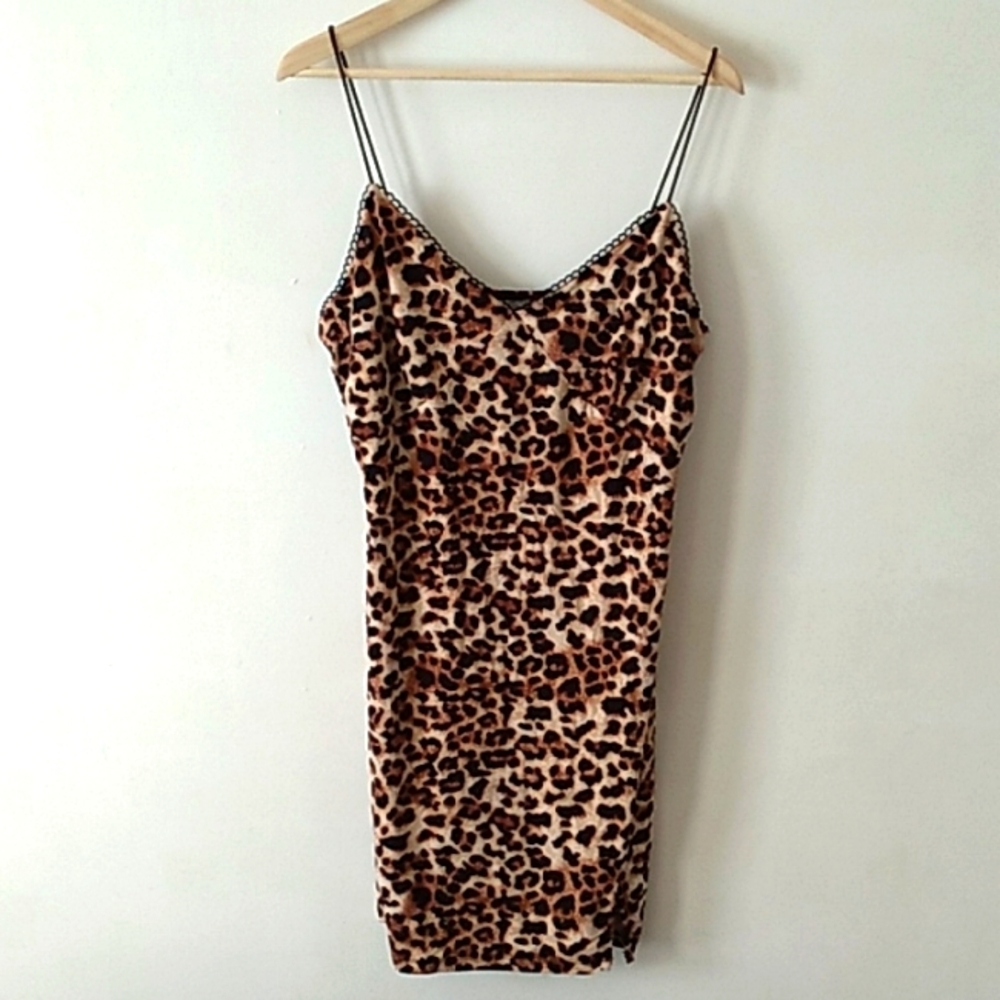 Shein Leopard Print Night Gown